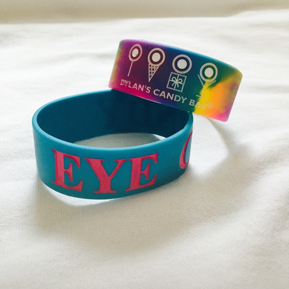 EYE CANDY / DYLAN'S CANDY BAR Rubber Bracelet Set